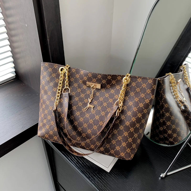 New Presbyopia Leather Handbag