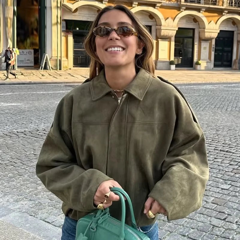 HXAO Women's Bomber Jacket