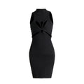 VGH Slimming Hollow Out Short Dress for Women