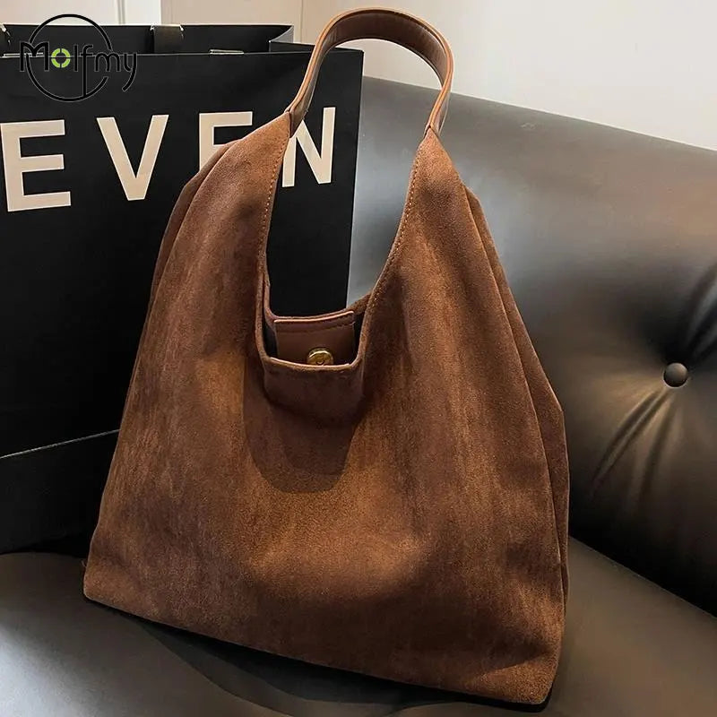 Luxury Handbag  Retro Women's Handbag Designer Luxury Shopping Bag Large Capacity High End Bag Female Hobos Bags Dropshipping
