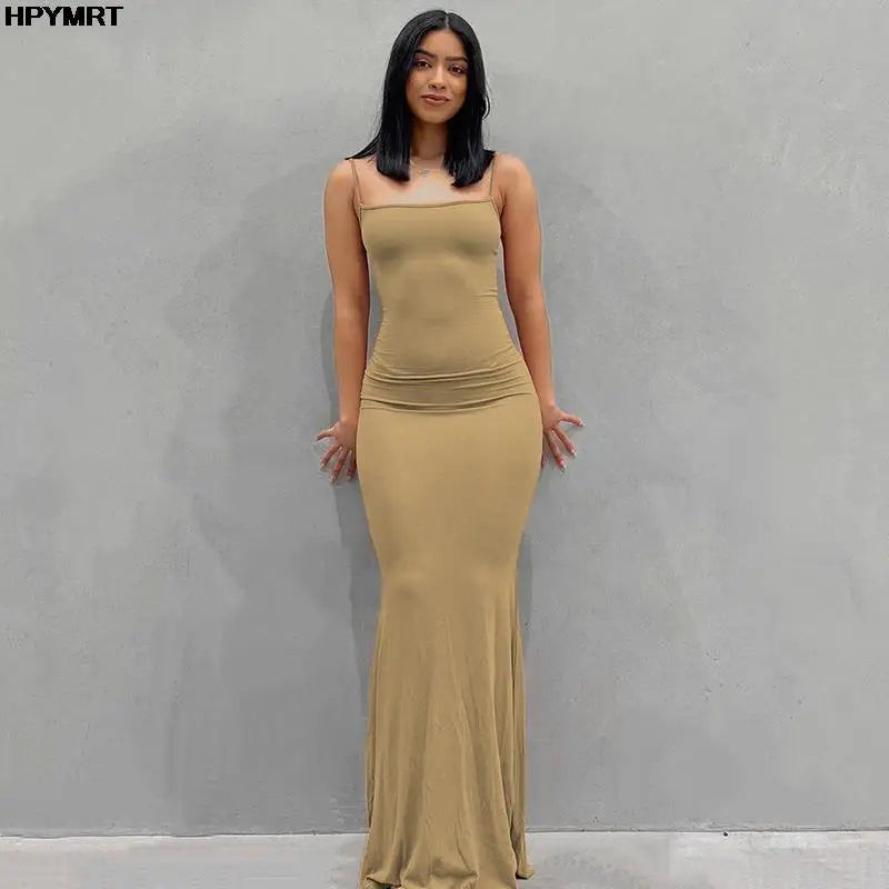 Backless Slim Dress Spring