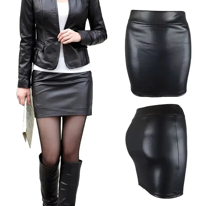 Women Summer Mini Skirts High-waist