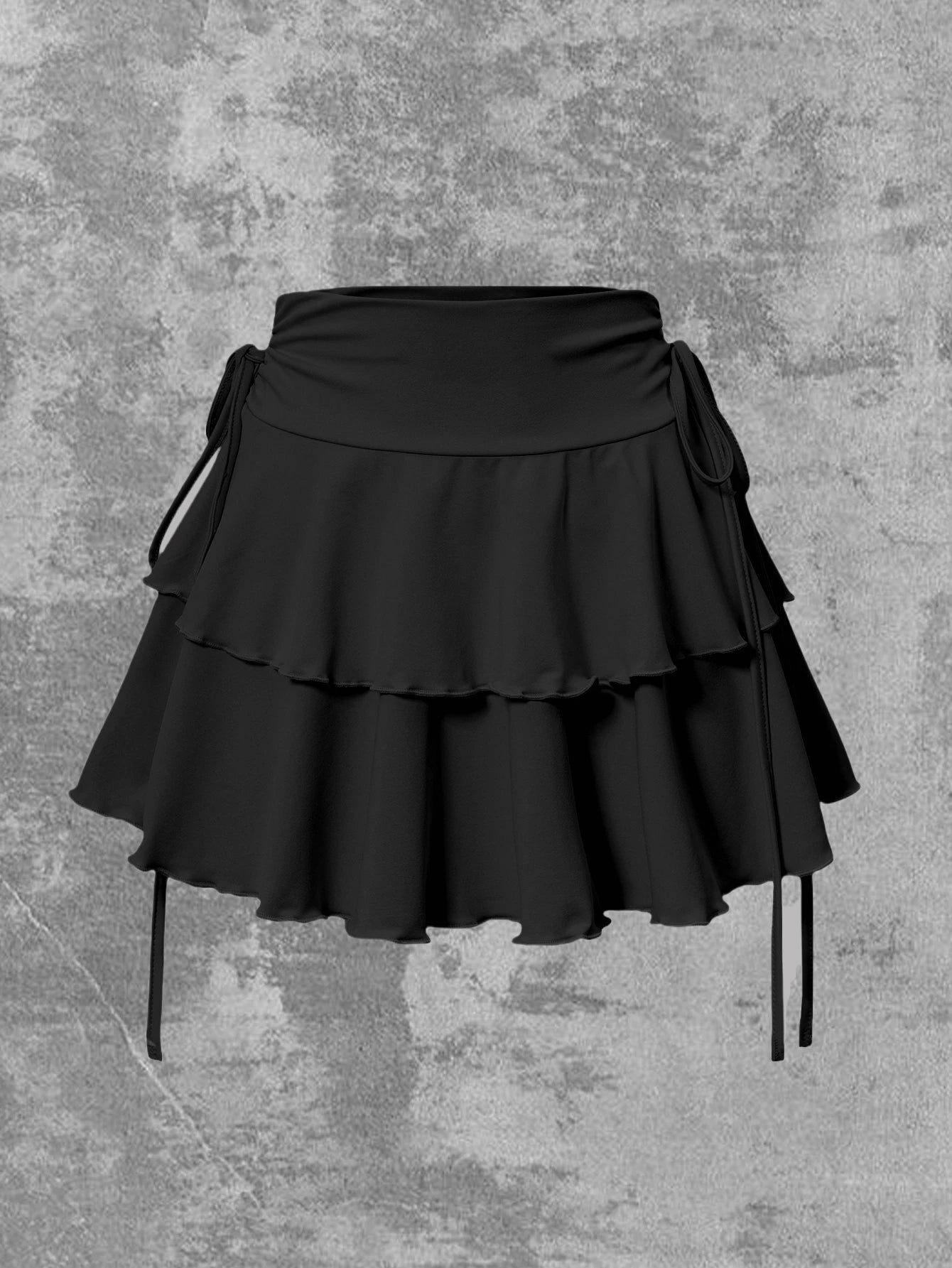 Neuer einfarbiger Rock Damen Sommer Mode Outdoor Vielseitig Hohe Taille Schmal Geschnitten Elastischer Bund Kurzer Rock Ware Auf Lager