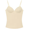 HXAO Burgundy Slip Top Tanks