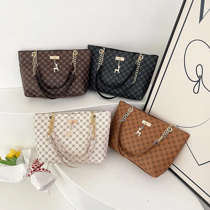 Women's Large Capacity Tote Handbag