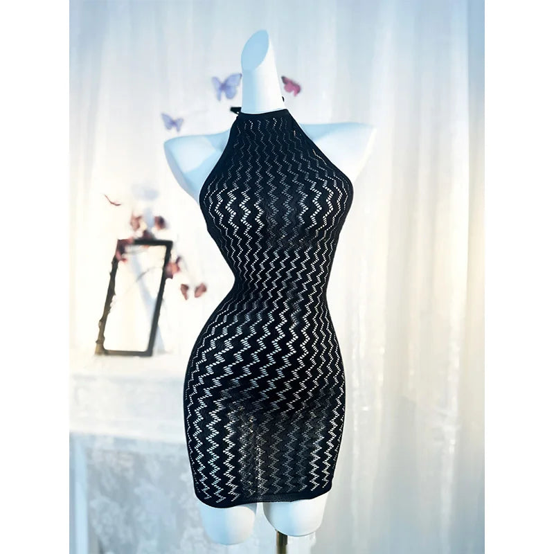 Fishnet Cover Up Without Bikini Hollow Out Beachwear