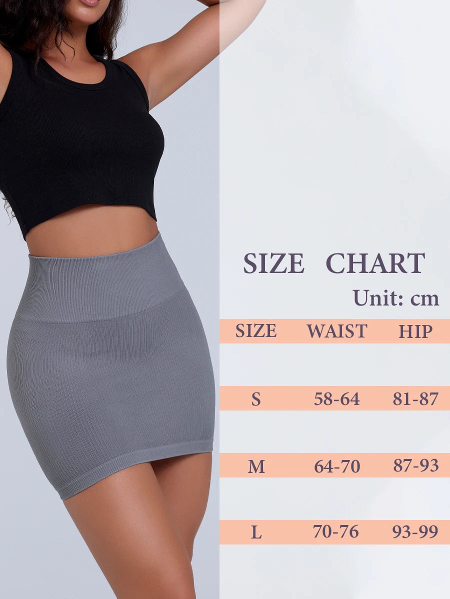 Damen Gerippter Sexy High Waist Mini Slim Rock, Vielseitig als Bleistiftrock fürs Büro, Unifarben, Weich, Dehnbar, Kurzer Rock für Alle Jahreszeiten