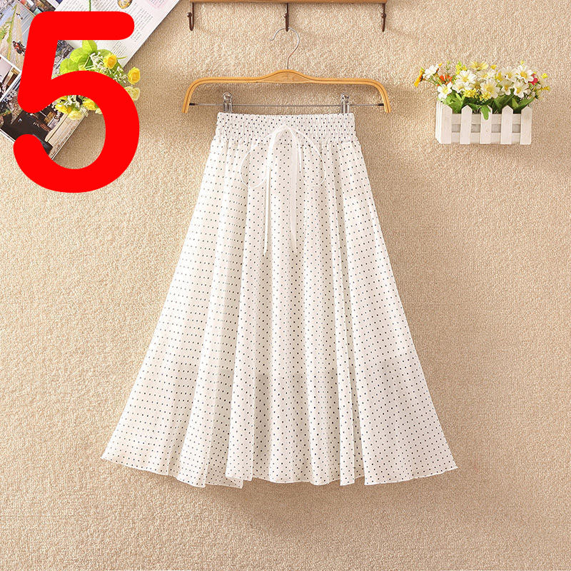 Elegant Summer Chiffon Skirt