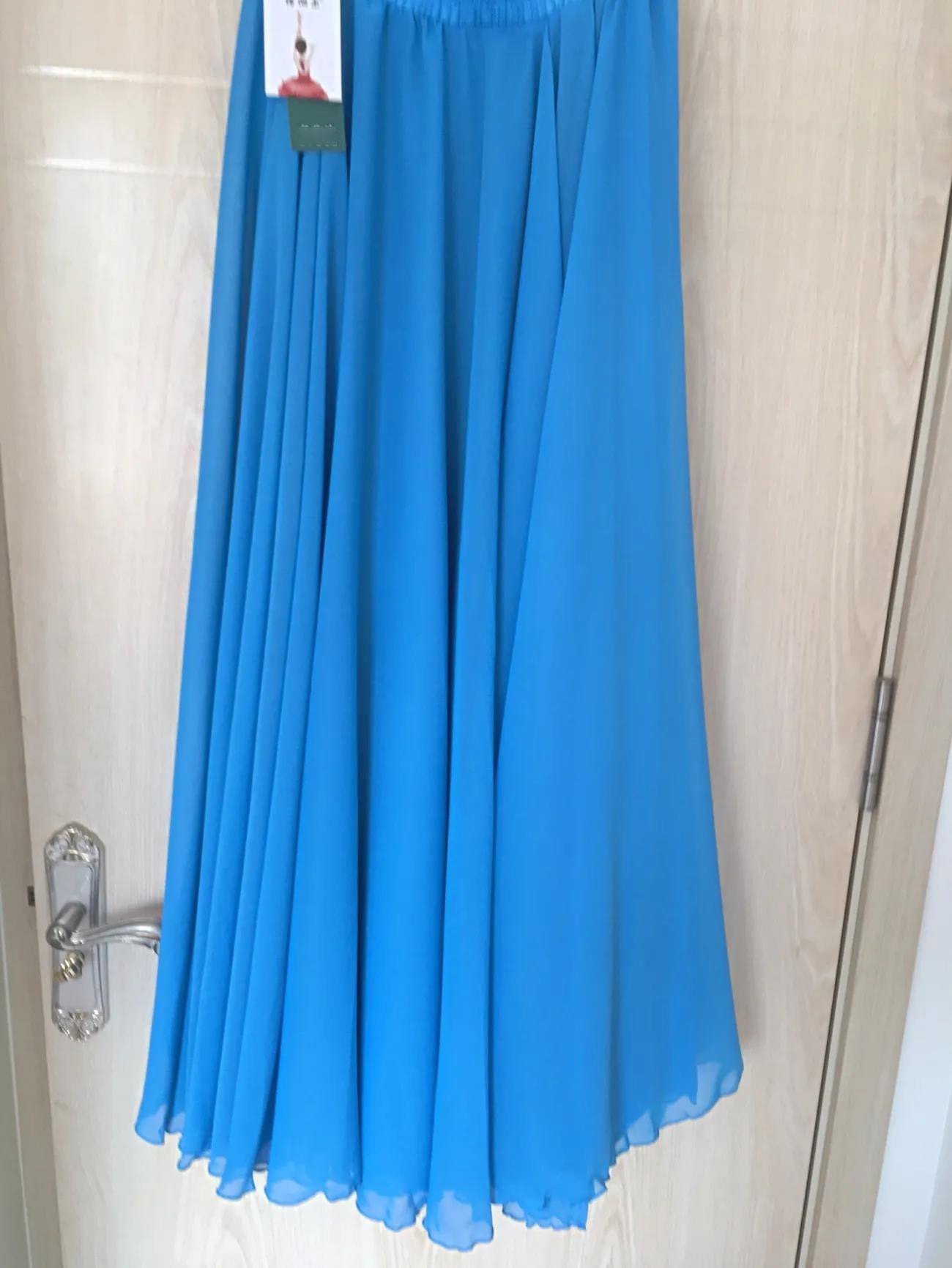 Chic Mid-Length Beach Chiffon Skirt