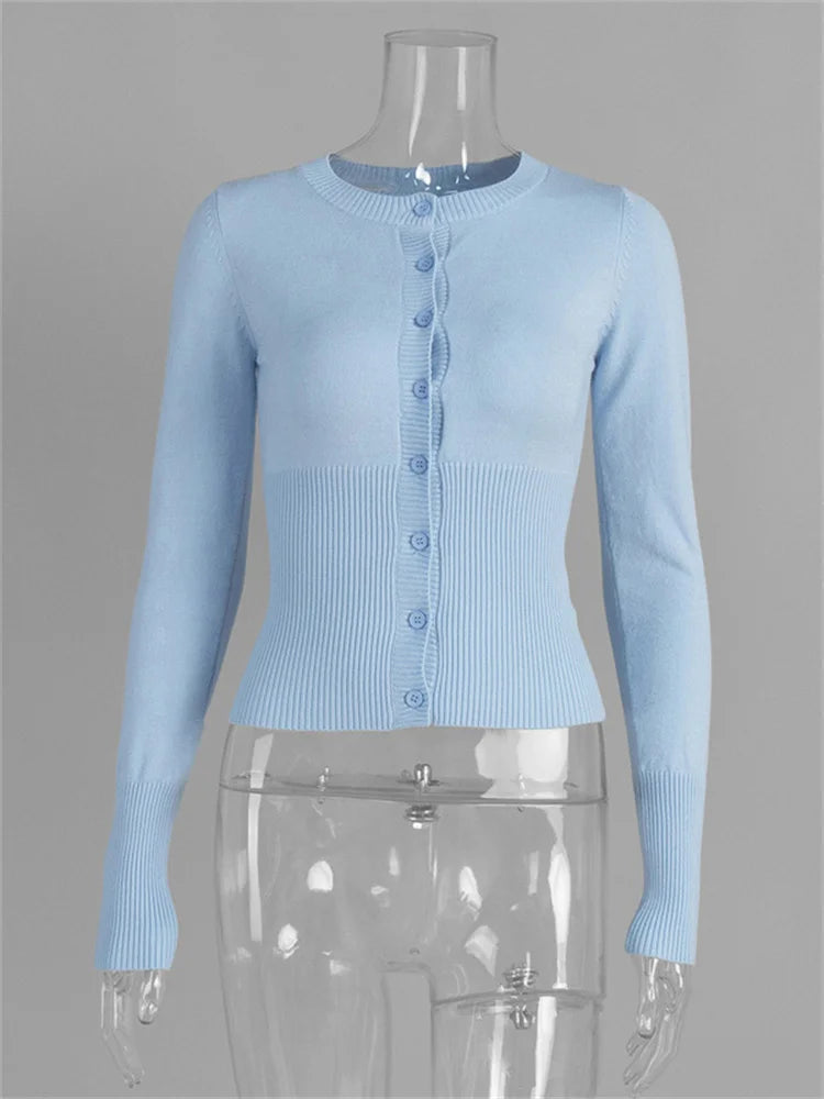 Ribbed Patchwork Slim Loose Cropped Top