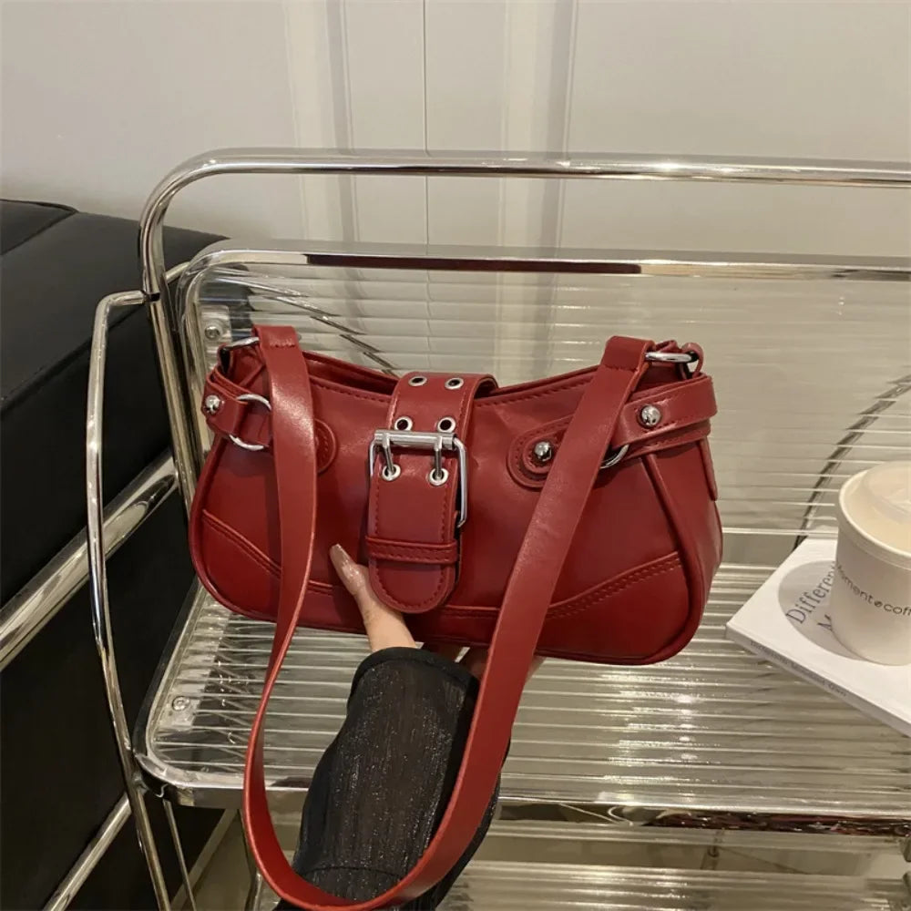Fashion Classic PU Shoulder Bags For Women Leopard Print Large Capacity Underarm Bag Retro Messenger Bag Shopping Handheld Bag