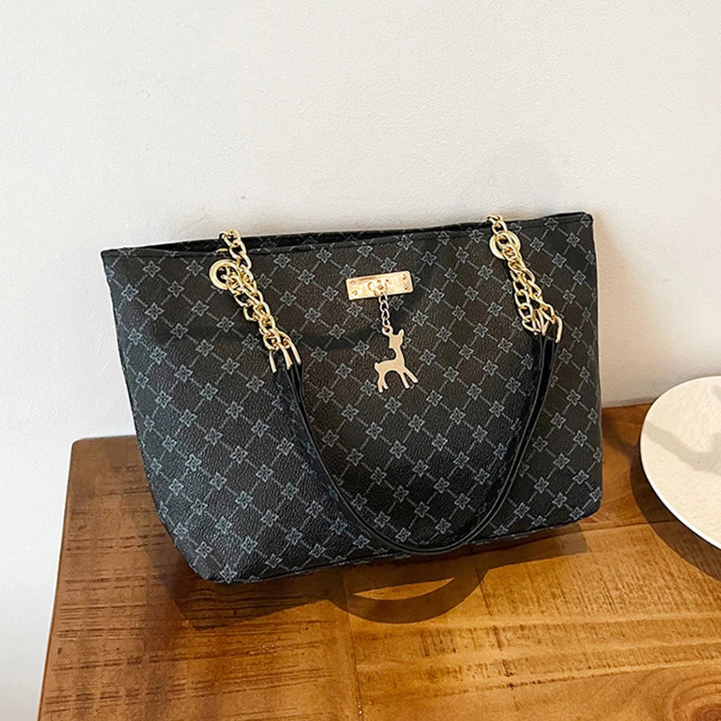 Women's Large Capacity Tote Handbag