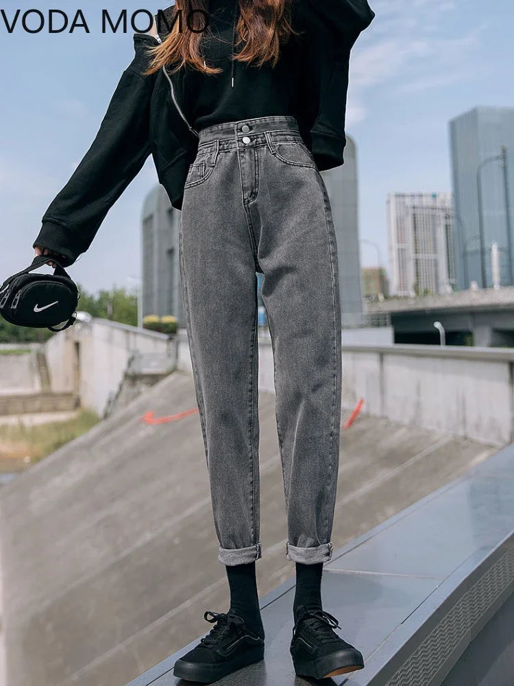 loose woman denim jeans Pants trousers