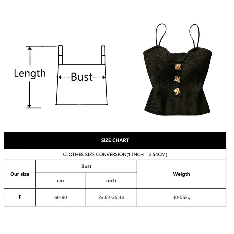 Slim Fit T-Shirt No Chest Pad Short Tank Tops
