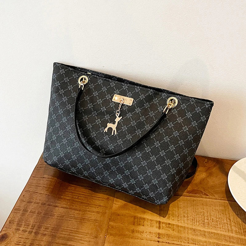 Women's Large Capacity Tote Handbag