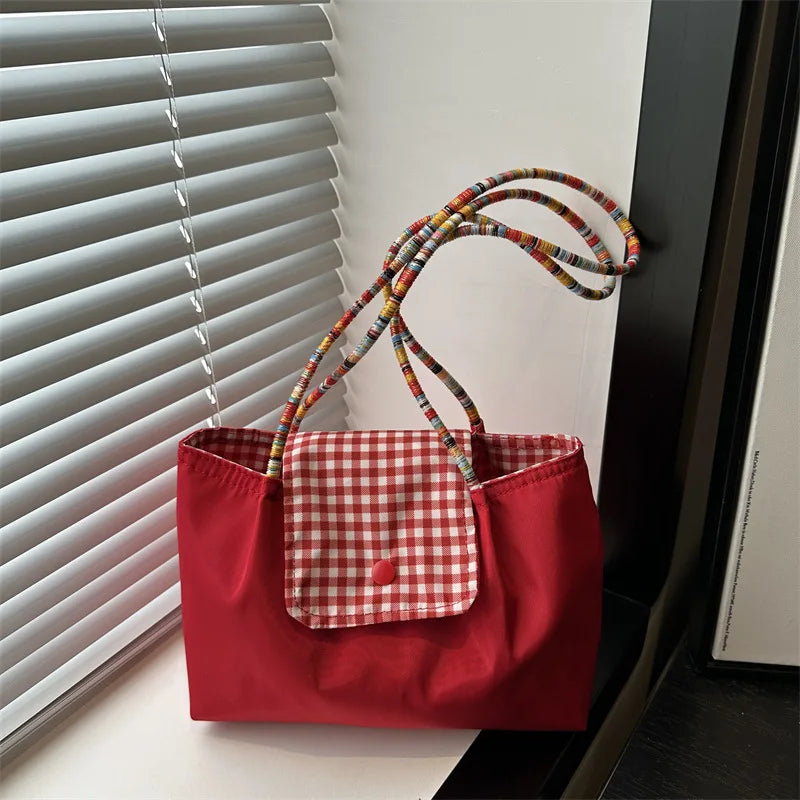 Fashionable Casual Hand-held Handbag