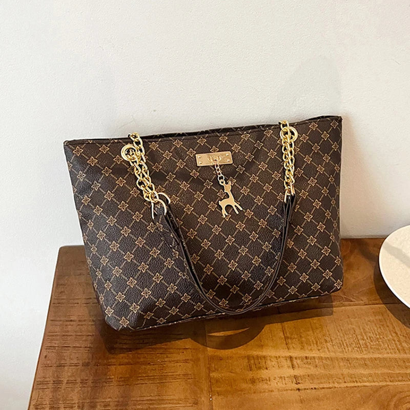 Women's Large Capacity Tote Handbag