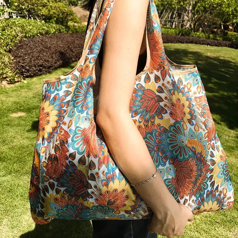 Large Capacity Foldable Portable Handbag