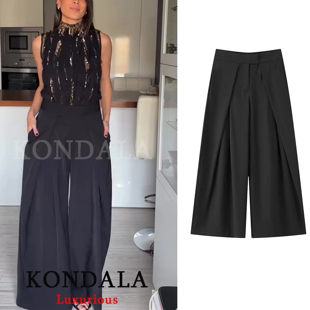 Casual Chic Wide Leg Pants