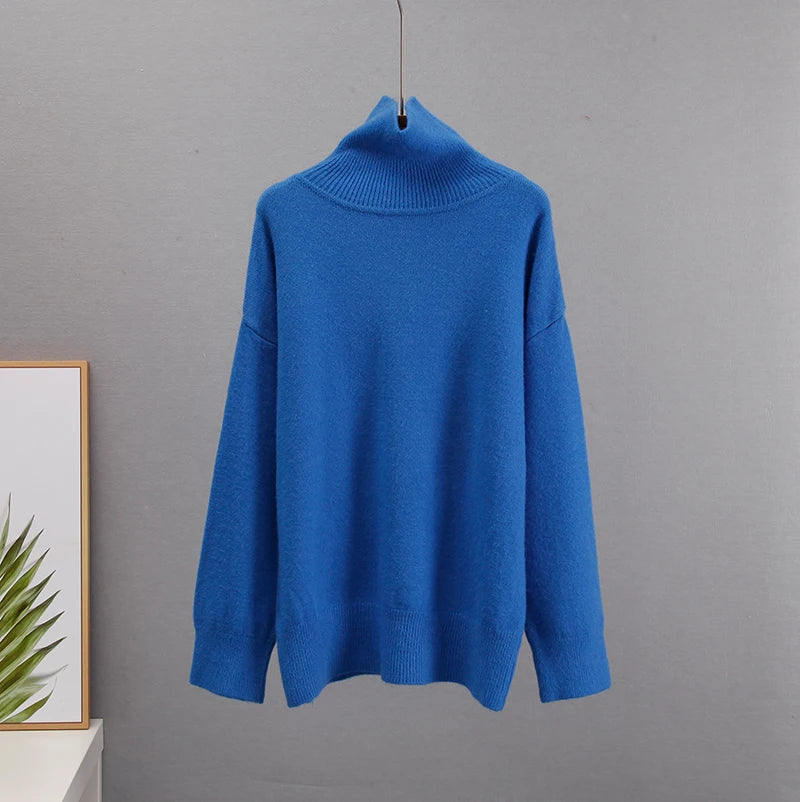 Hirsionsan Chic Turtle Neck Sweater